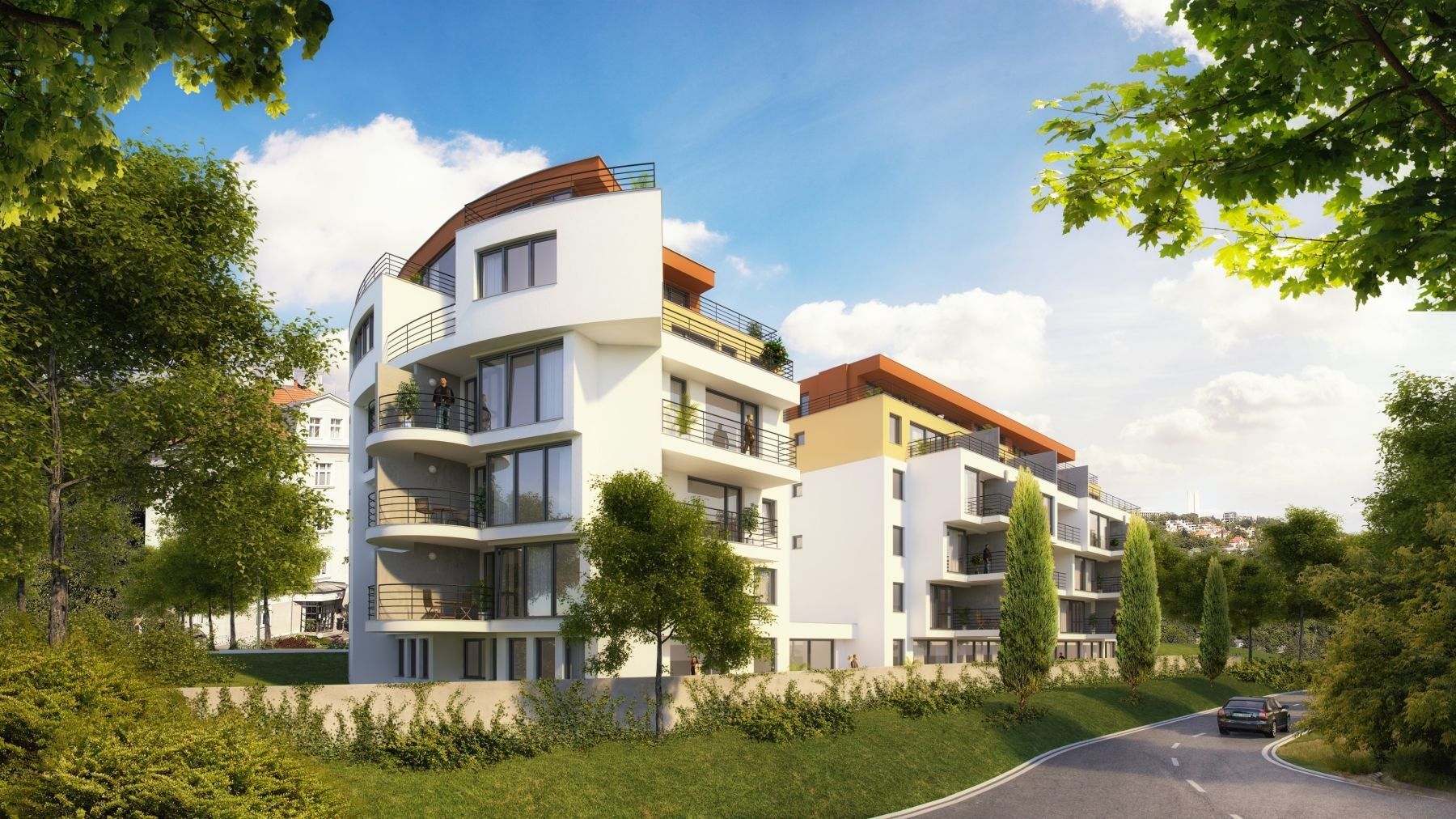 1+kk, Na Hřebenkách, Praha - Smíchov, 43 m² - 2