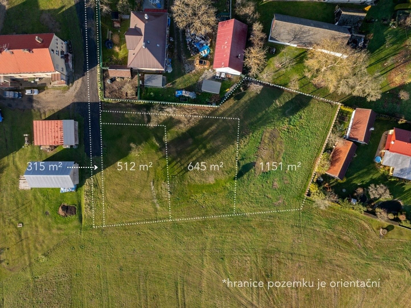 Prodej pozemek pro bydlení - Skrýchov u Opařan, Opařany