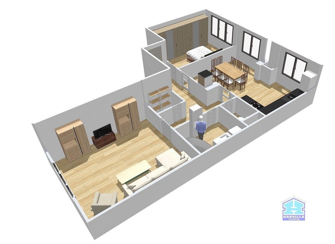 Byt 3+kk · 65 m² · Antonína Uxy, Plzeň - Jižní Předměstí - 4