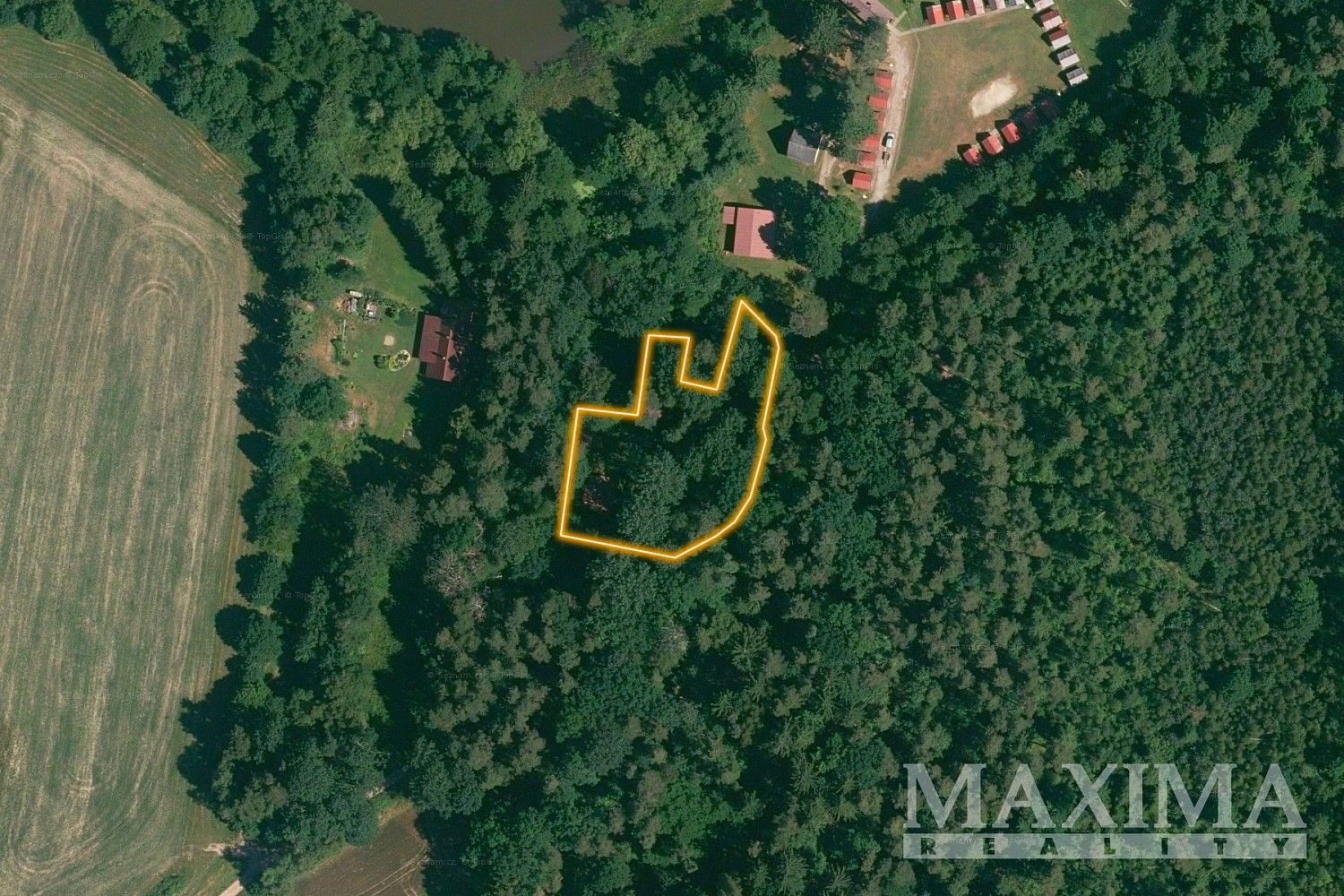 Prodej zahrada - Olešnice - Buková, okres České Budějovice, Jihočeský kraj - 1