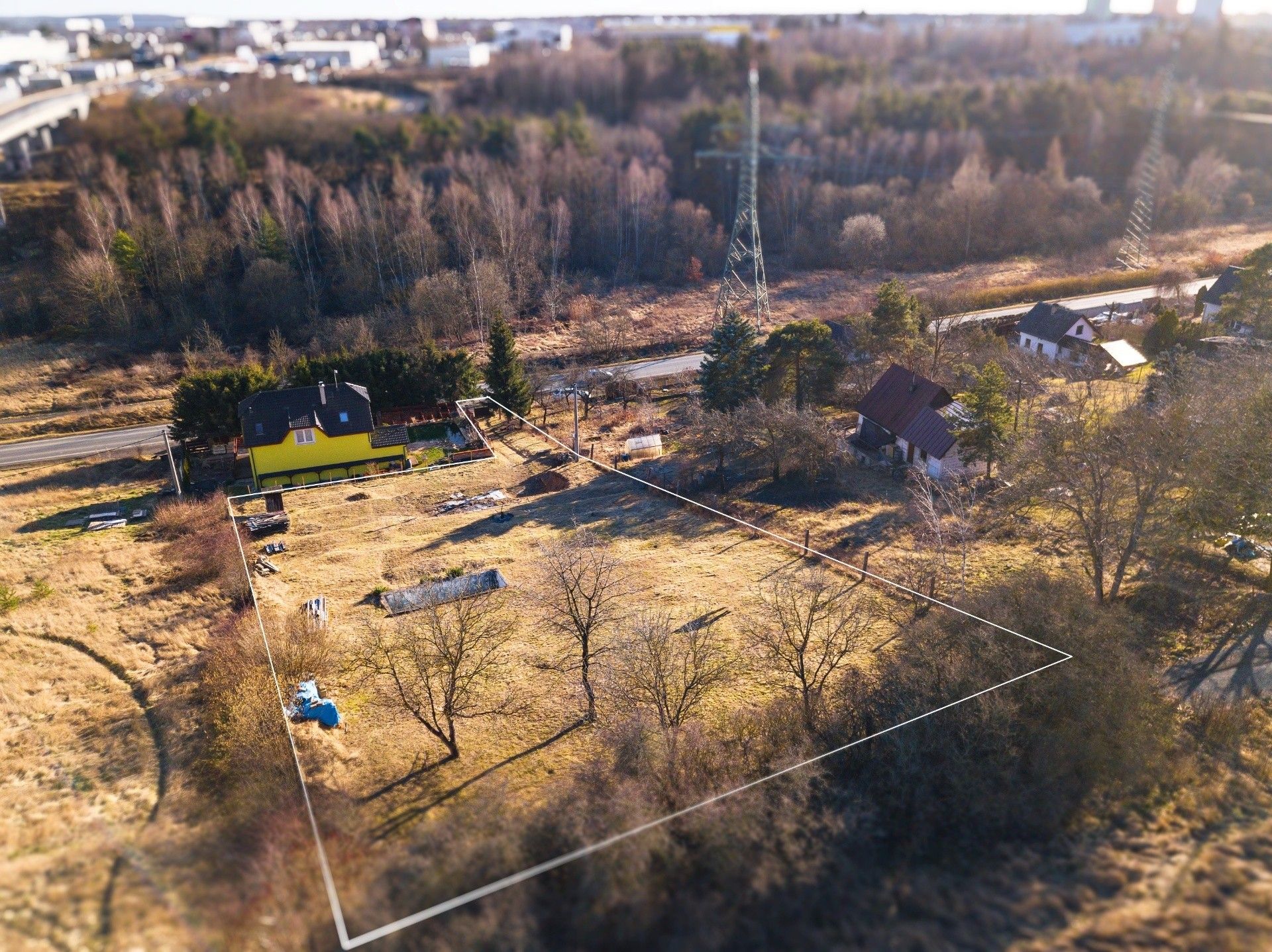 Prodej pozemek pro bydlení - Skvrňany, Plzeň, 1 867 m²