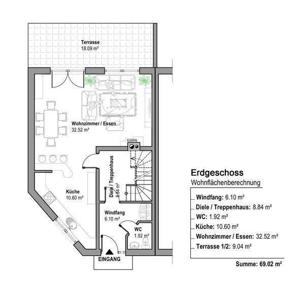 Rodinné domy, Oberdorf 7a, , Bavorsko, 140 m² - 2