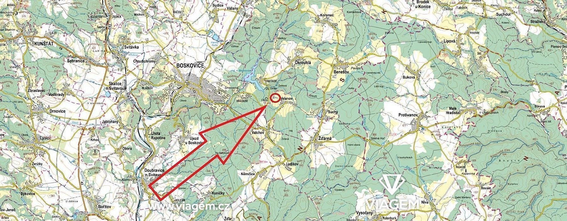 Zemědělský pozemek · Velenov, okres Blansko, Jihomoravský kraj - 3