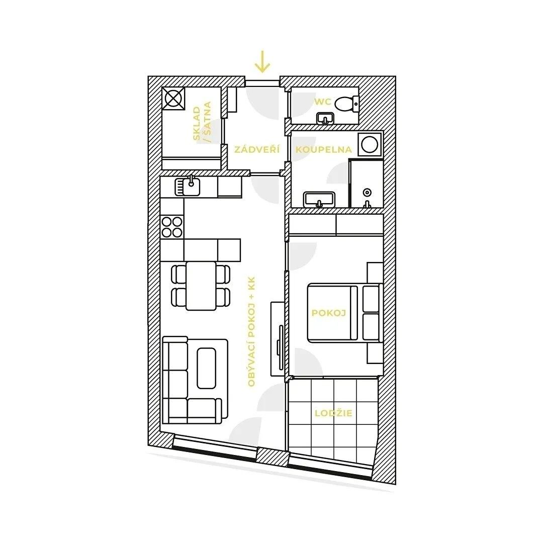 Pronájem byt - Praha, 142 00