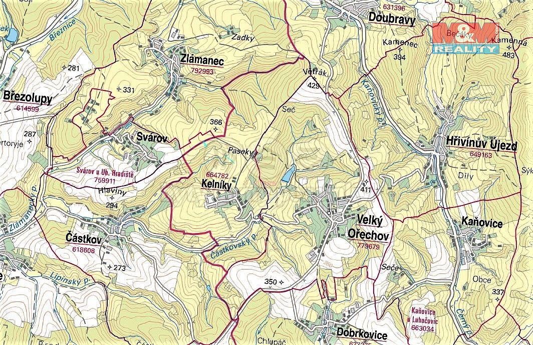 Zemědělské pozemky, Kelníky, okres Zlín, Zlínský kraj - 2