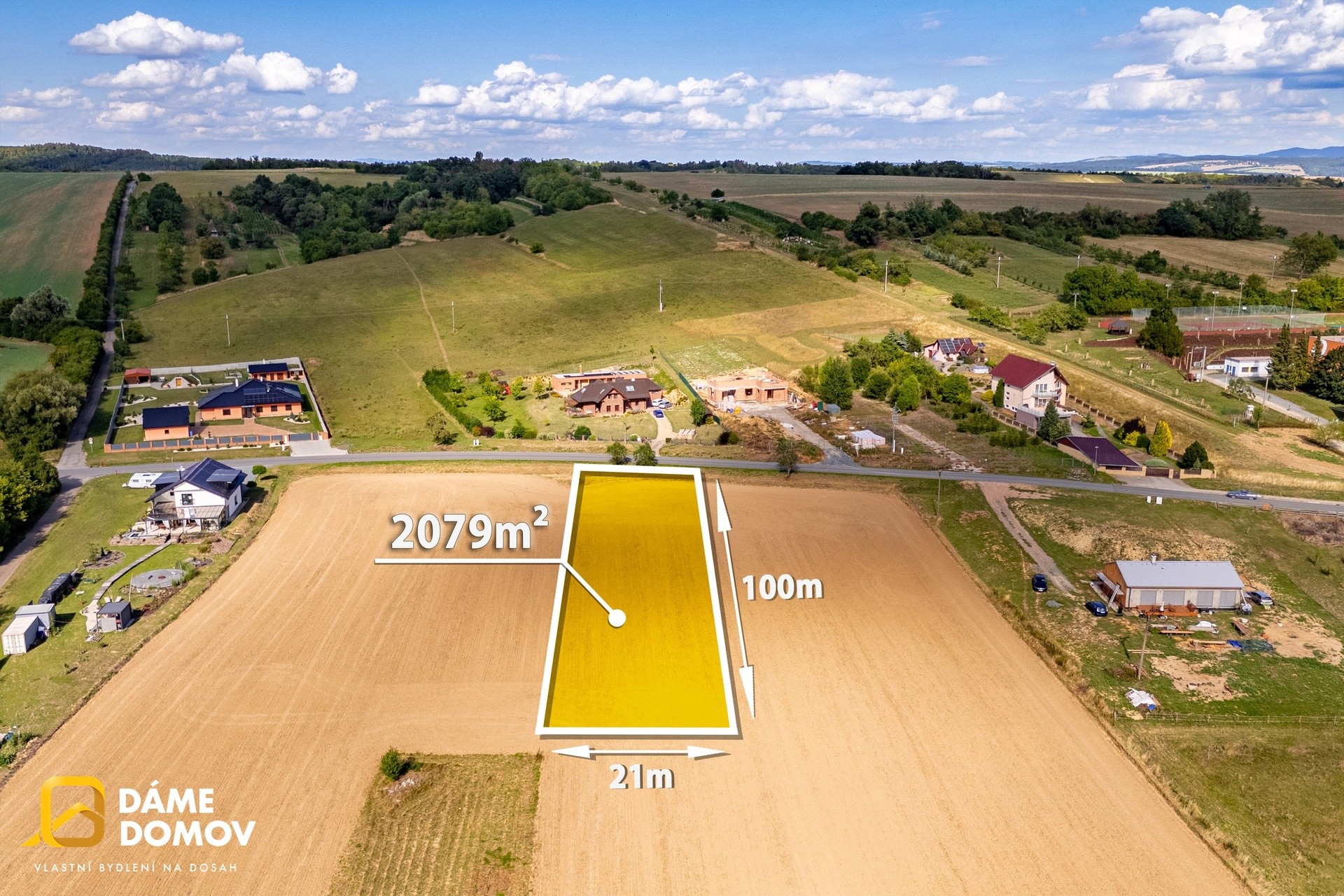 Pozemek pro bydlení · 2 079 m² · Traplice - 4