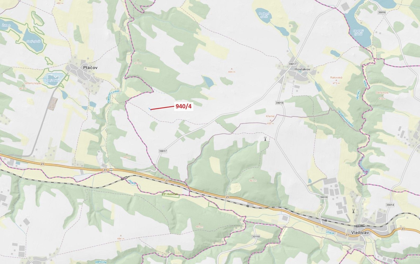 Lesy, Kožichovice, okres Třebíč, Kraj Vysočina - 1