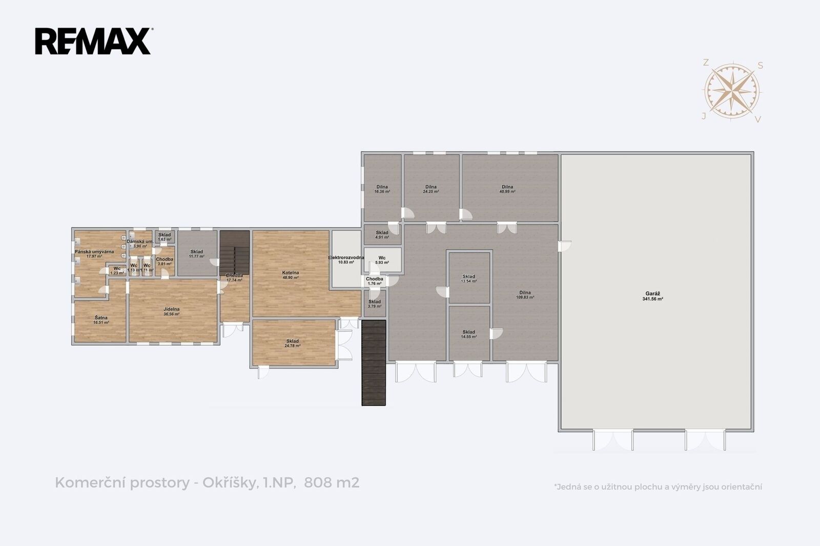 Výrobní prostory · 2 224 m² · Za tratí 434, Okříšky - 4