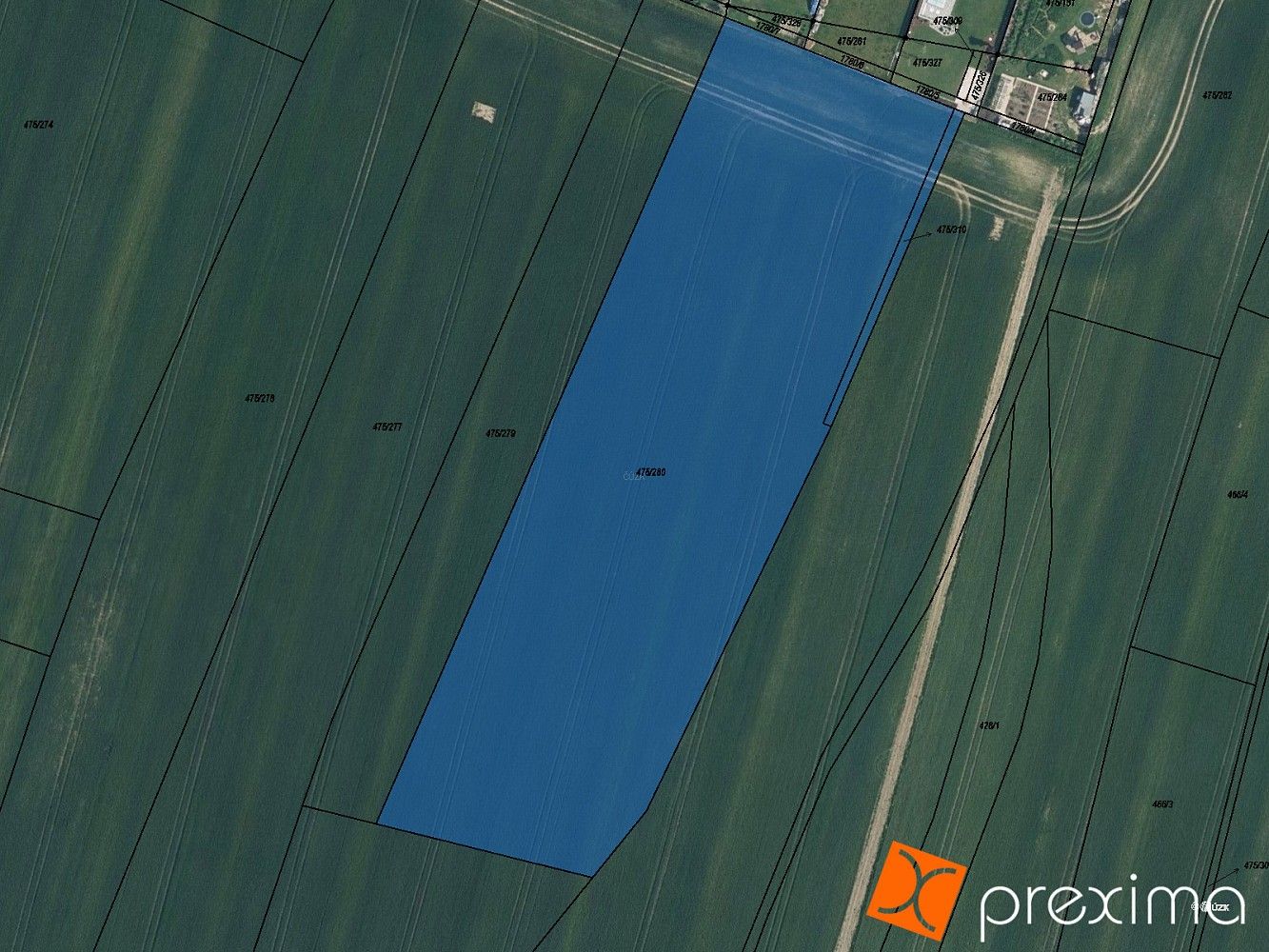 Zemědělský pozemek, 814 m²