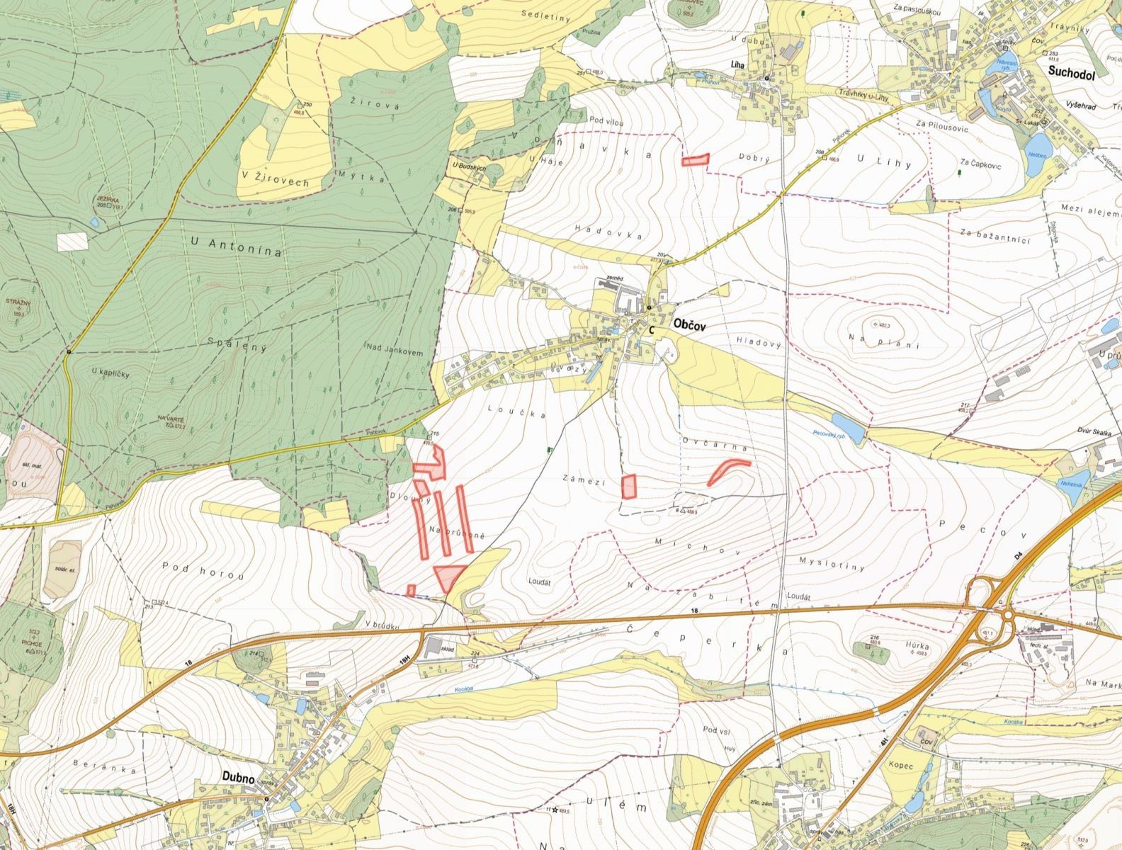 Zemědělský pozemek · Občov - 4