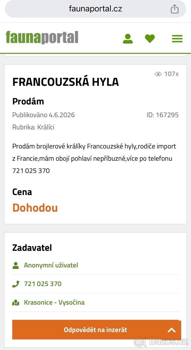 Pozemek pro bydlení
