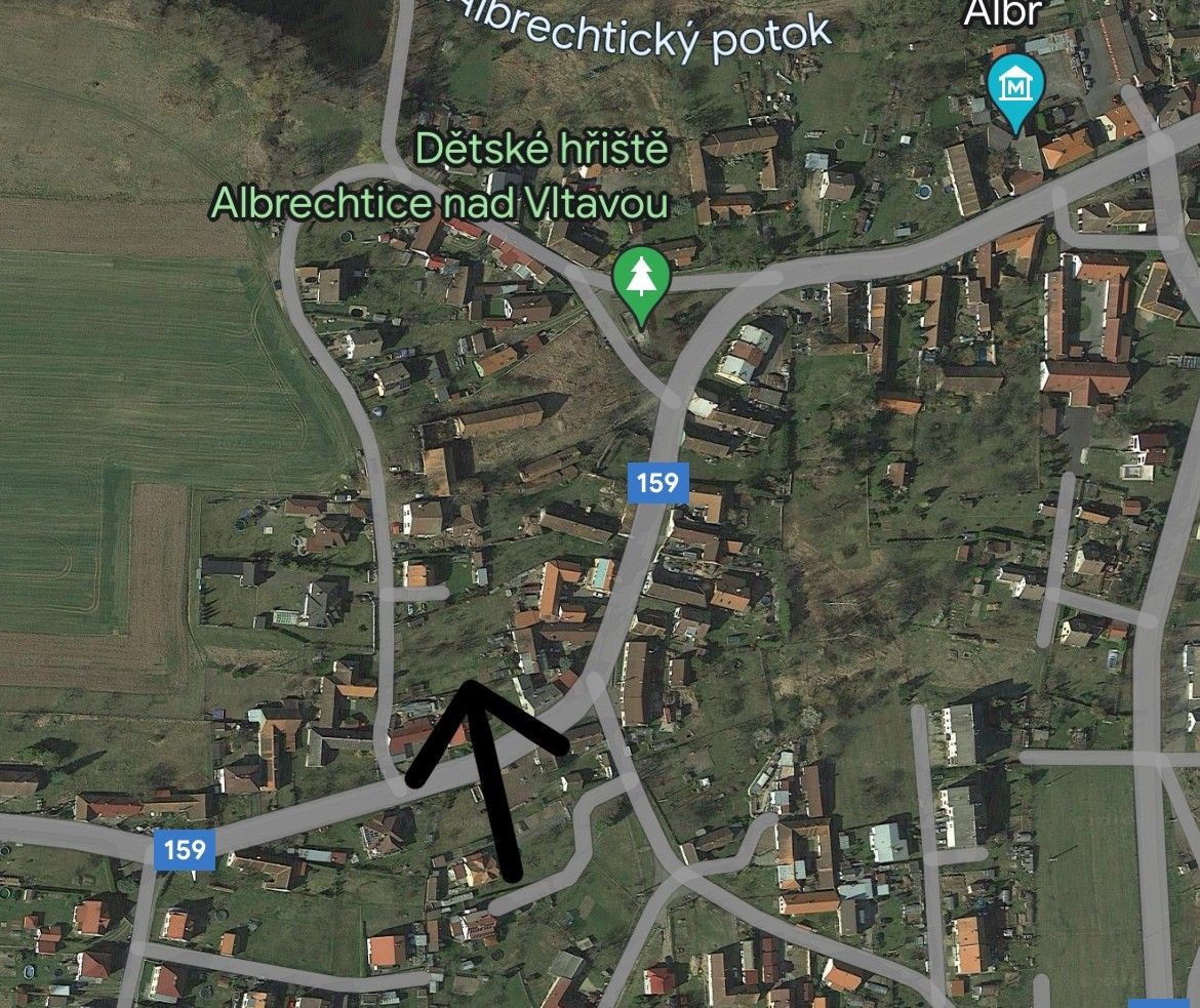 Prodej pozemek - Albrechtice nad Vltavou, 398 16, 802 m²