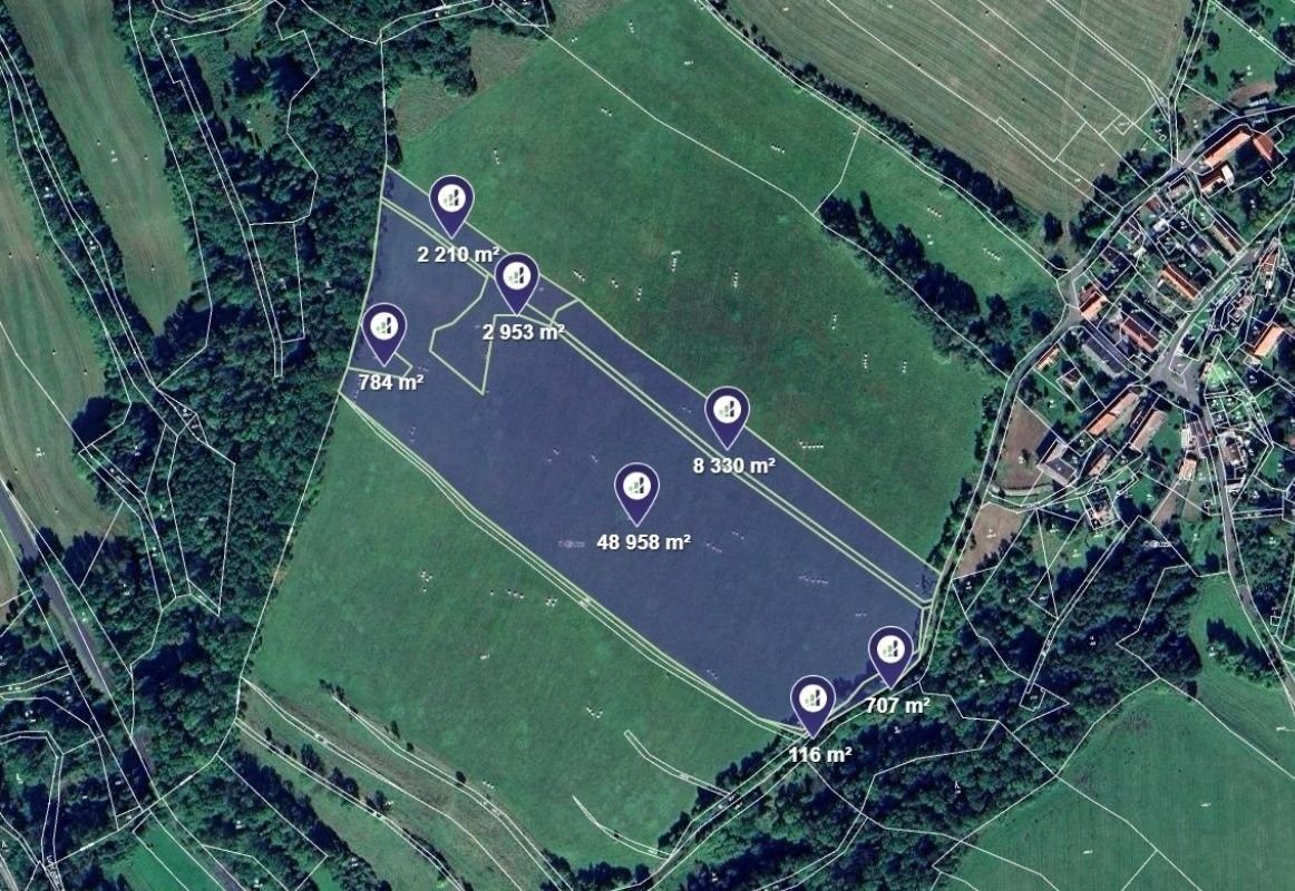 Zemědělský pozemek, 64 058 m²