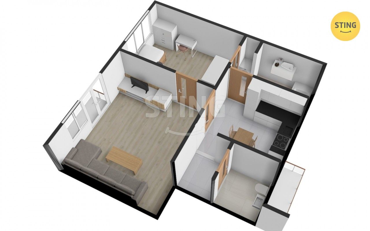 2+1, Hrabůvka, Ostrava, 66 m²