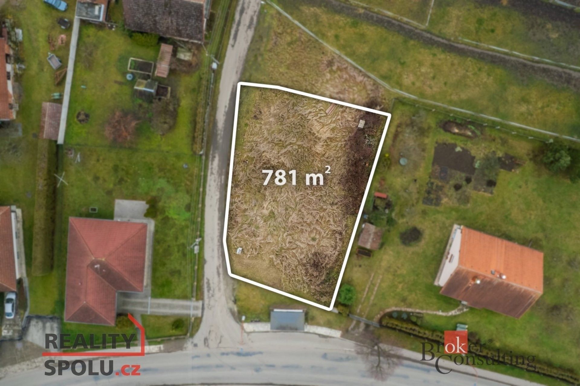 Prodej pozemek pro bydlení - Měník, 781 m²