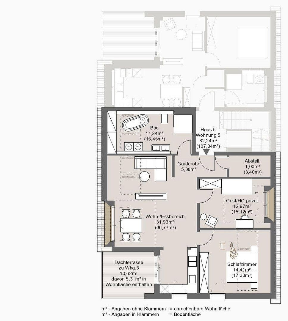 3+1, Grafing bei München Grafing bei München Bayern 85567, 83 m² - 1