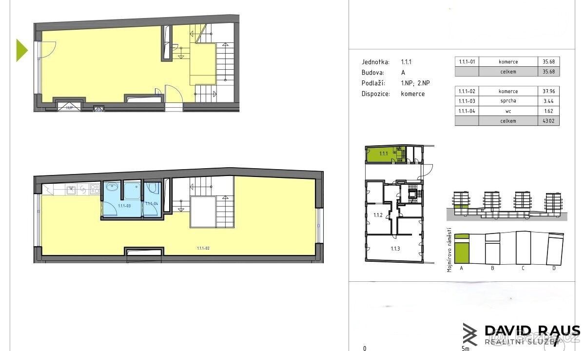 Prodej obchodní prostory - Brno, 612 00