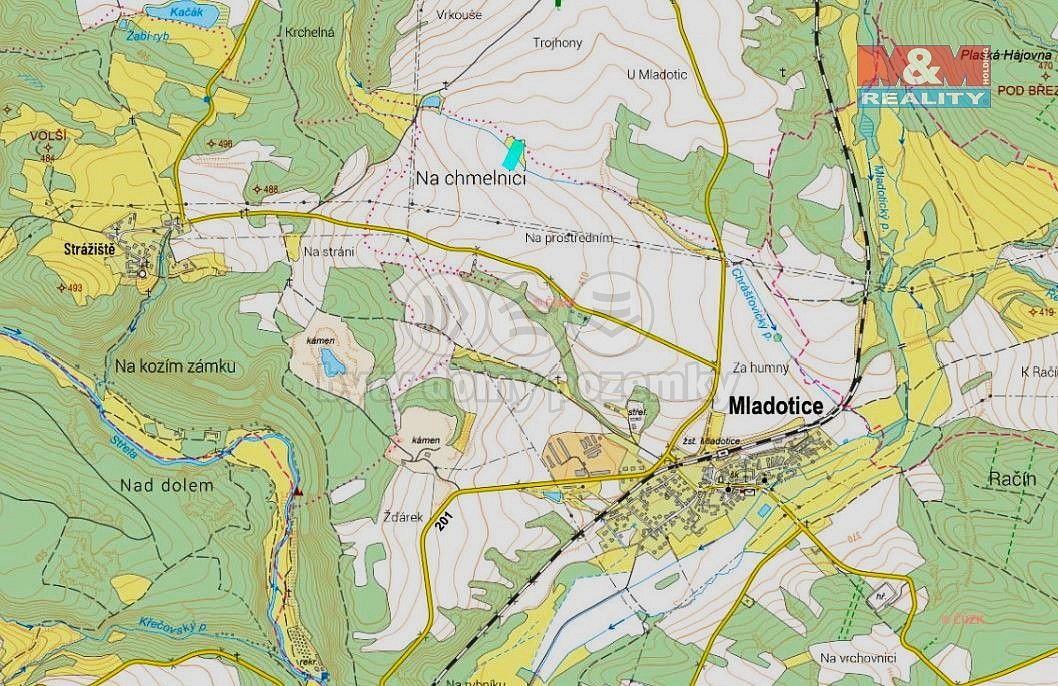 Prodej louka - Mladotice, okres Plzeň-sever, Plzeňský kraj - 5