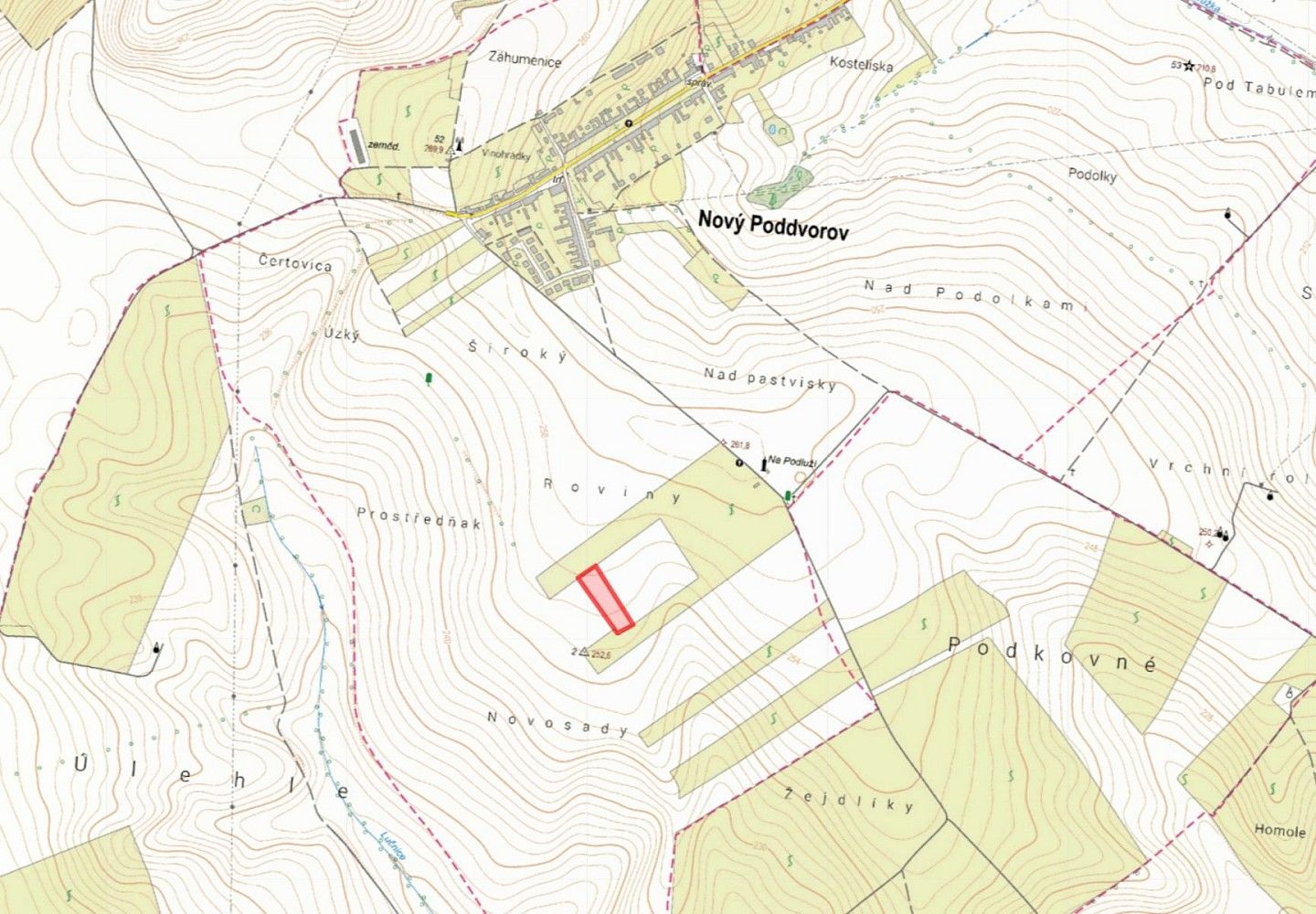 Prodej zemědělský pozemek - Nový Poddvorov, okres Hodonín, Jihomoravský kraj - 2