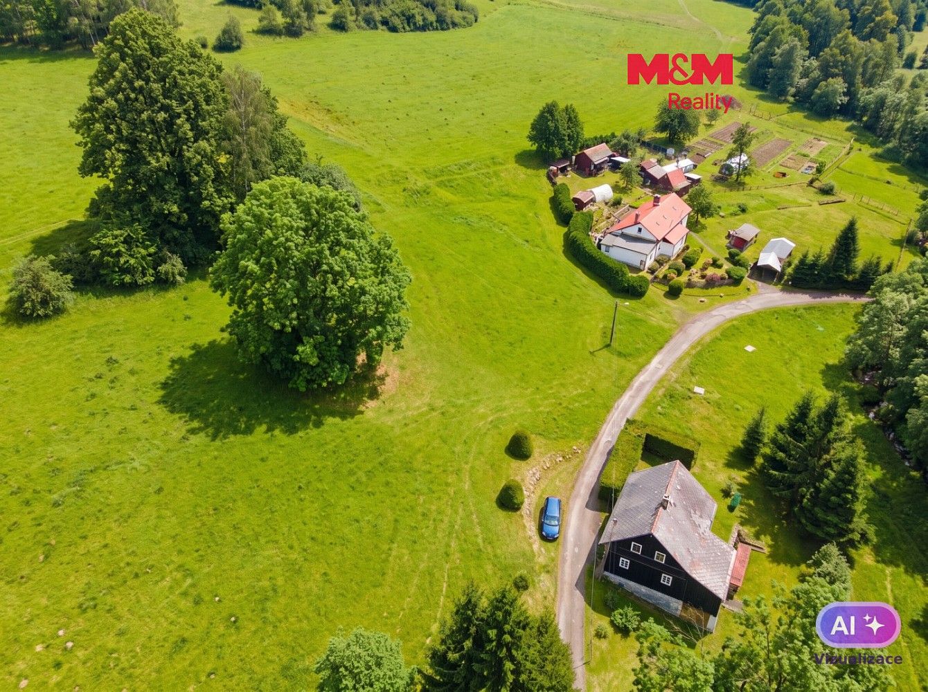 Zahrady, Chřibská - Krásné Pole, okres Děčín - 1