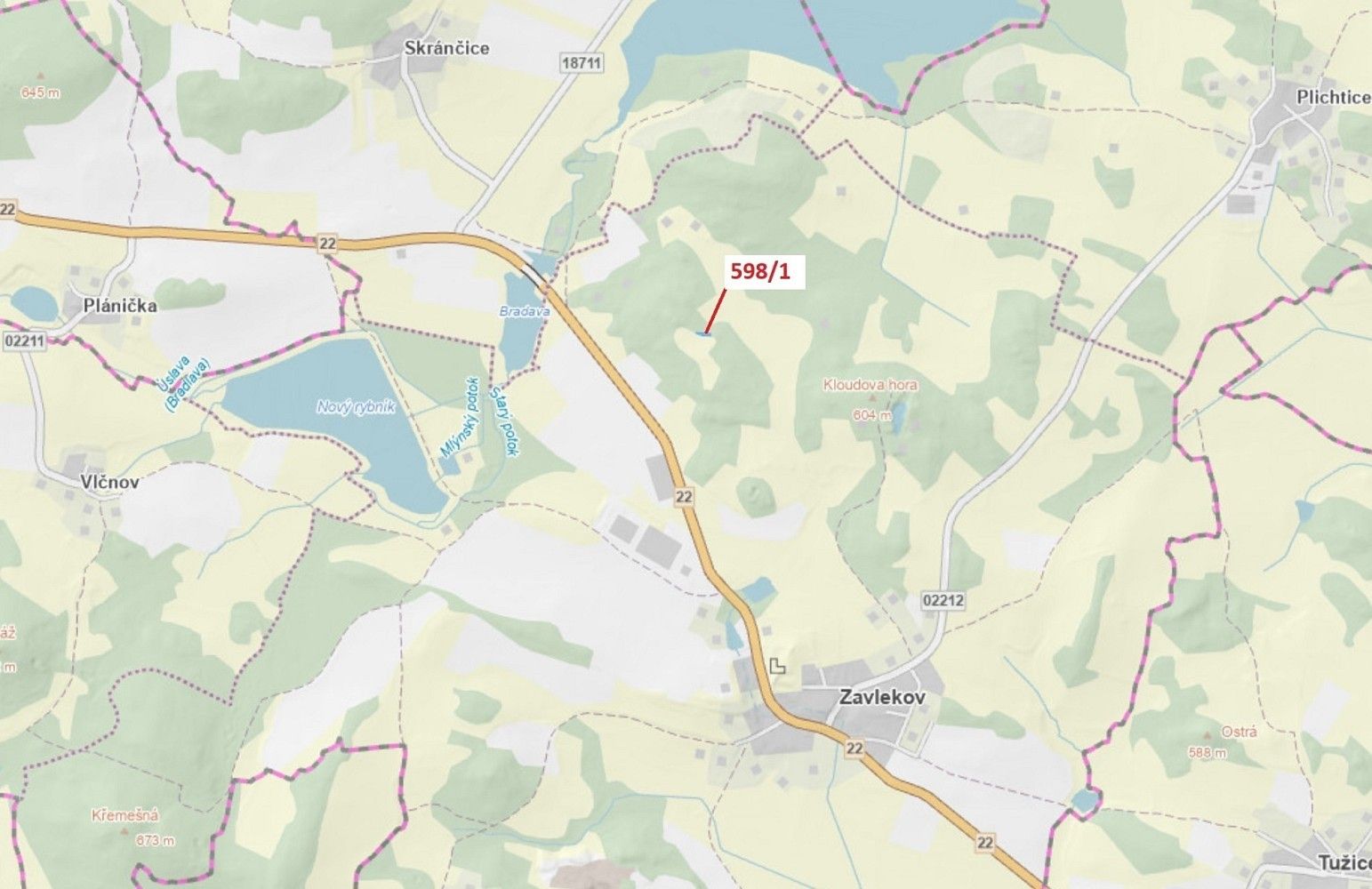 Louka, 272 m²