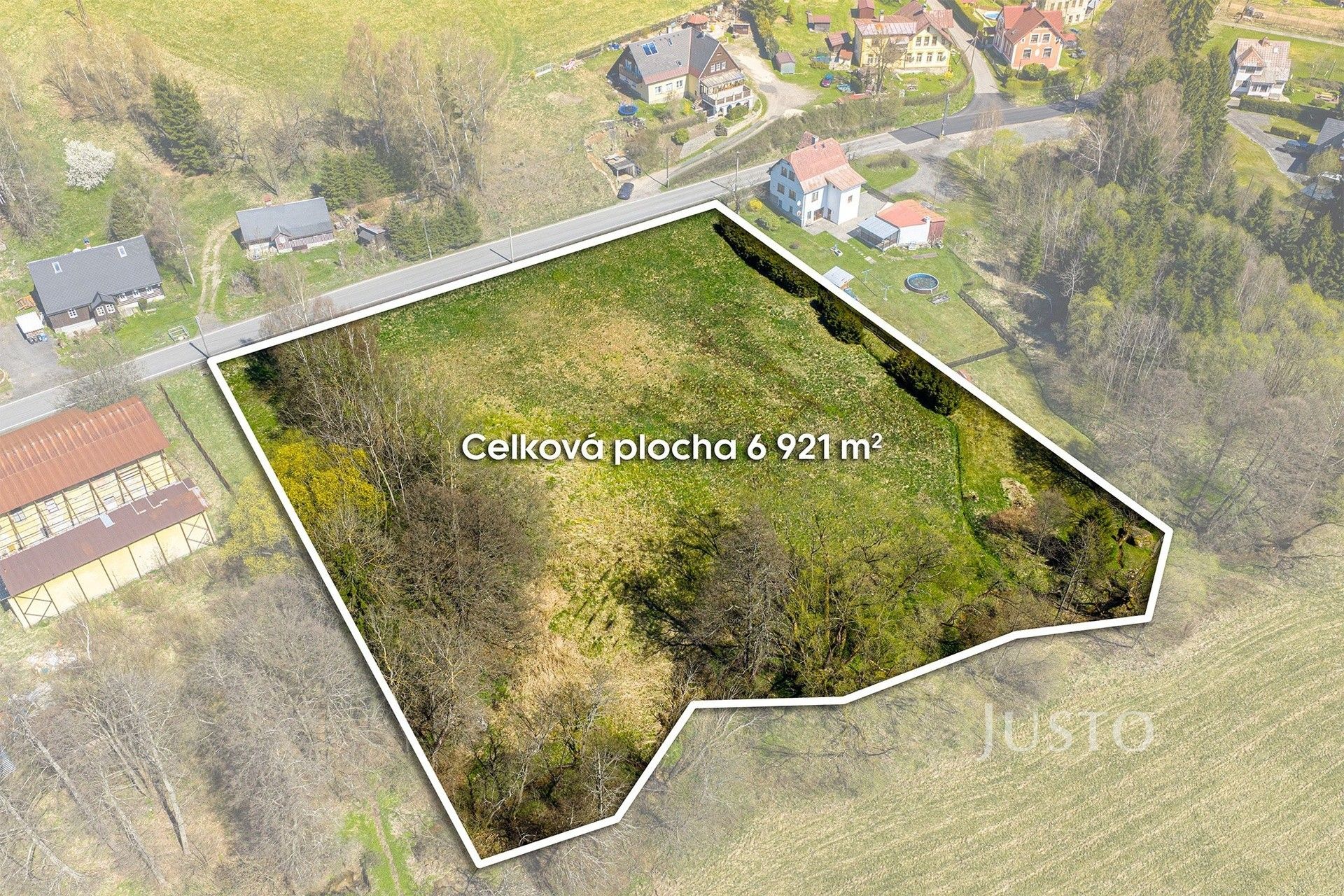 Pozemek pro bydlení, 6 921 m²