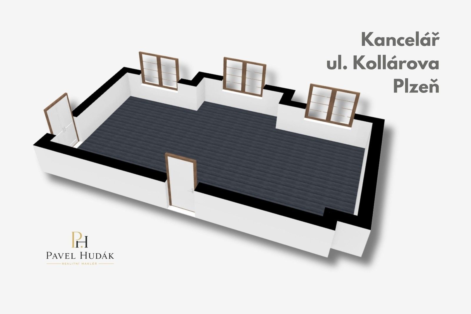 Kancelář · 55 m² · Kollárova 355, Plzeň Jižní Předměstí - 3