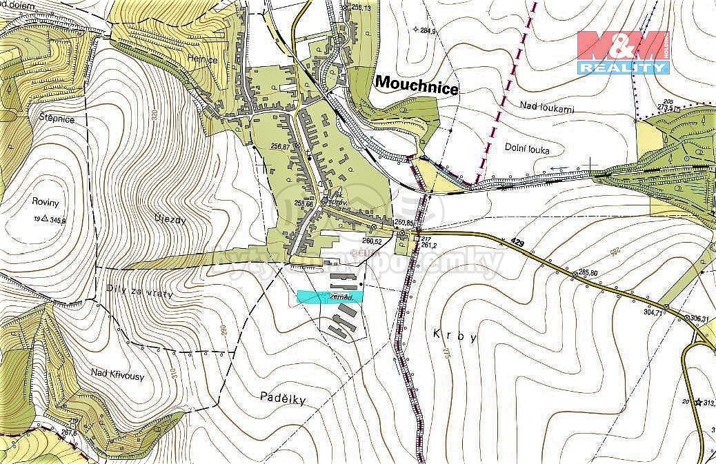 Prodej komerční pozemek - Mouchnice, okres Hodonín, Jihomoravský kraj - 2