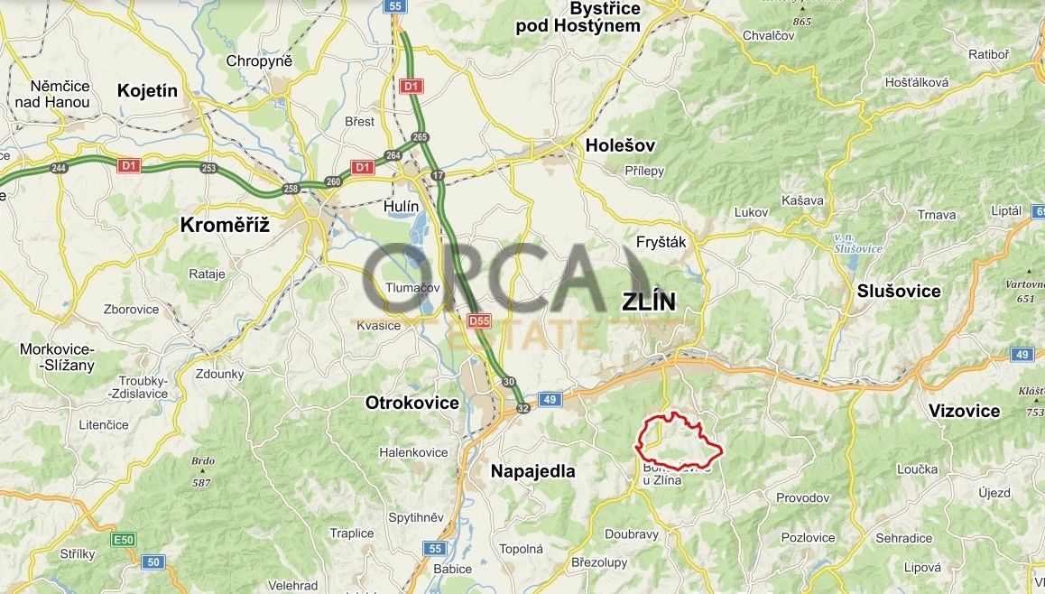 Prodej pozemek pro bydlení - Zlín, 760 01