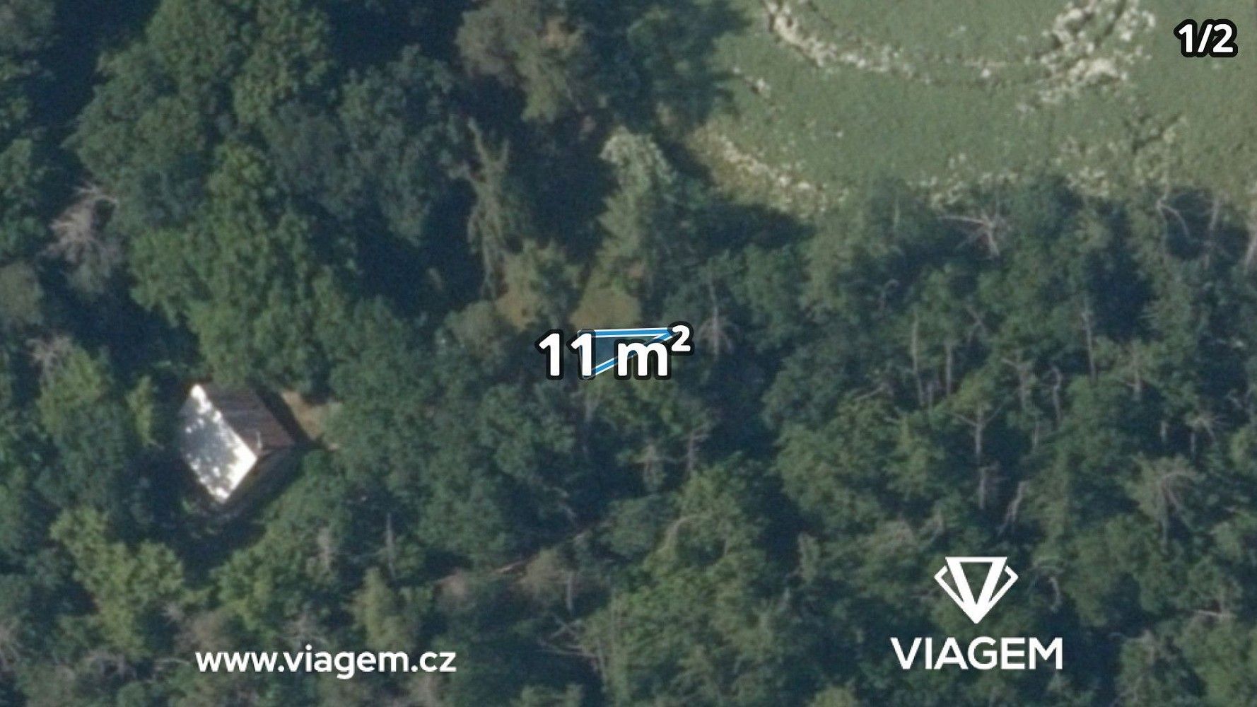 Les, 1 972 m²