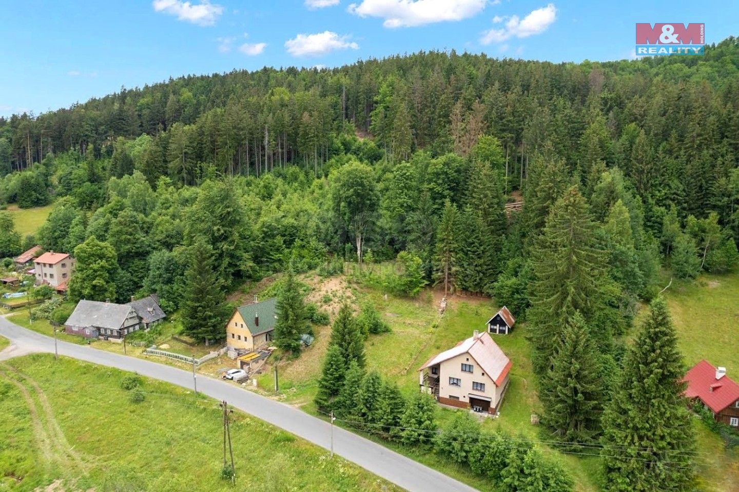 Prodej pozemek pro bydlení - Údolní, Smržovka, 2 436 m²
