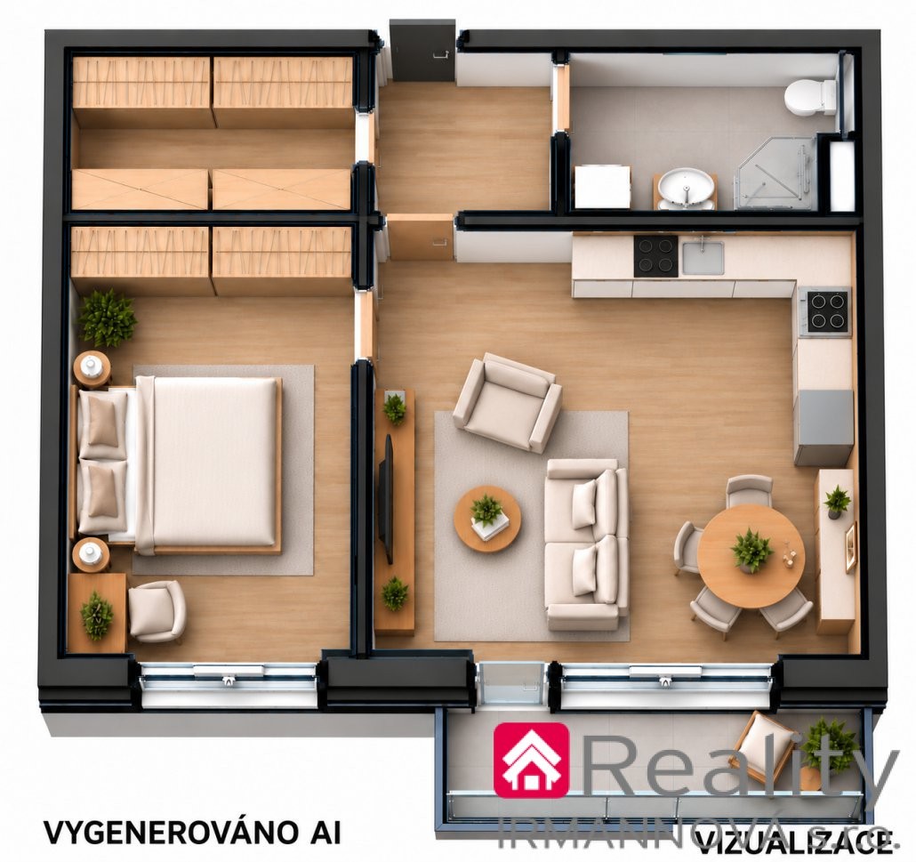 Byt · 61 m² · Pohořelice, 691 23 - 4