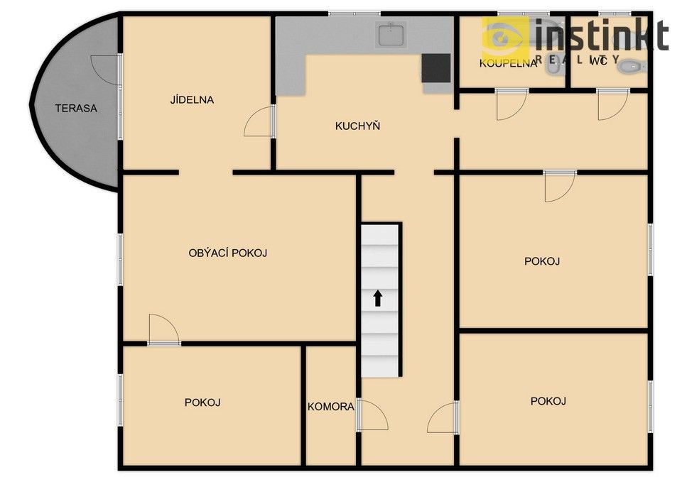 Pronájem byt 4+1 - Nová, Líně, 92 m²