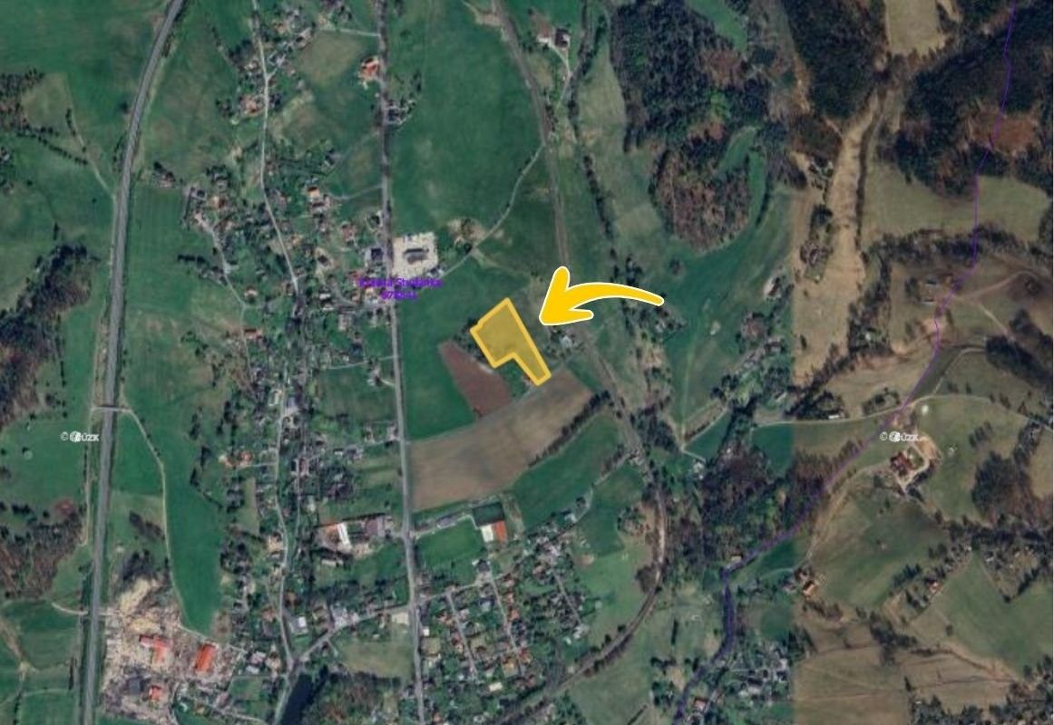 Prodej louka - Liberec, 6 223 m²