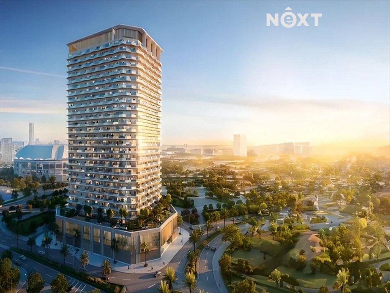1+kk, Jumeirah Village Circle, Spojené arabské emiráty, 36 m² - 1