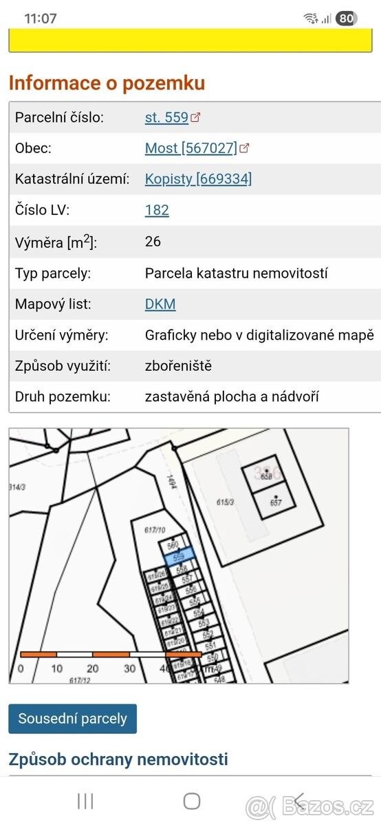 Garáže, Most, 434 01 - 2