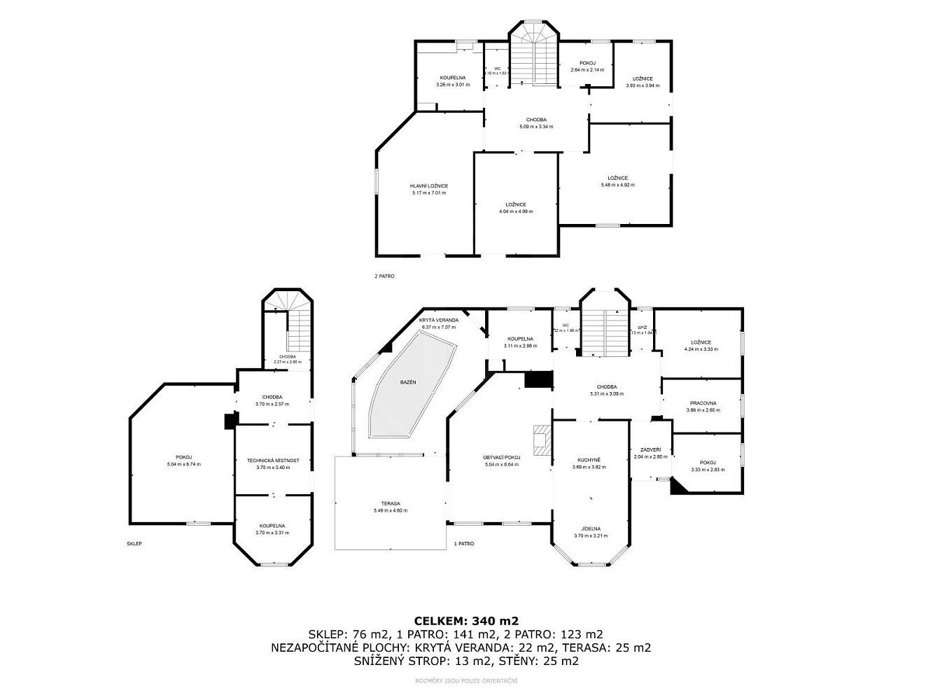 Prodej rodinný dům - Stylová, Tábor - Měšice, 340 m² - 5