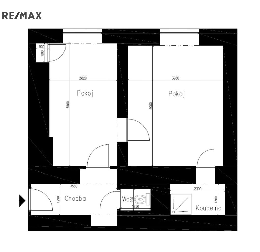 Kanceláře, Písecká, Praha, 43 m²