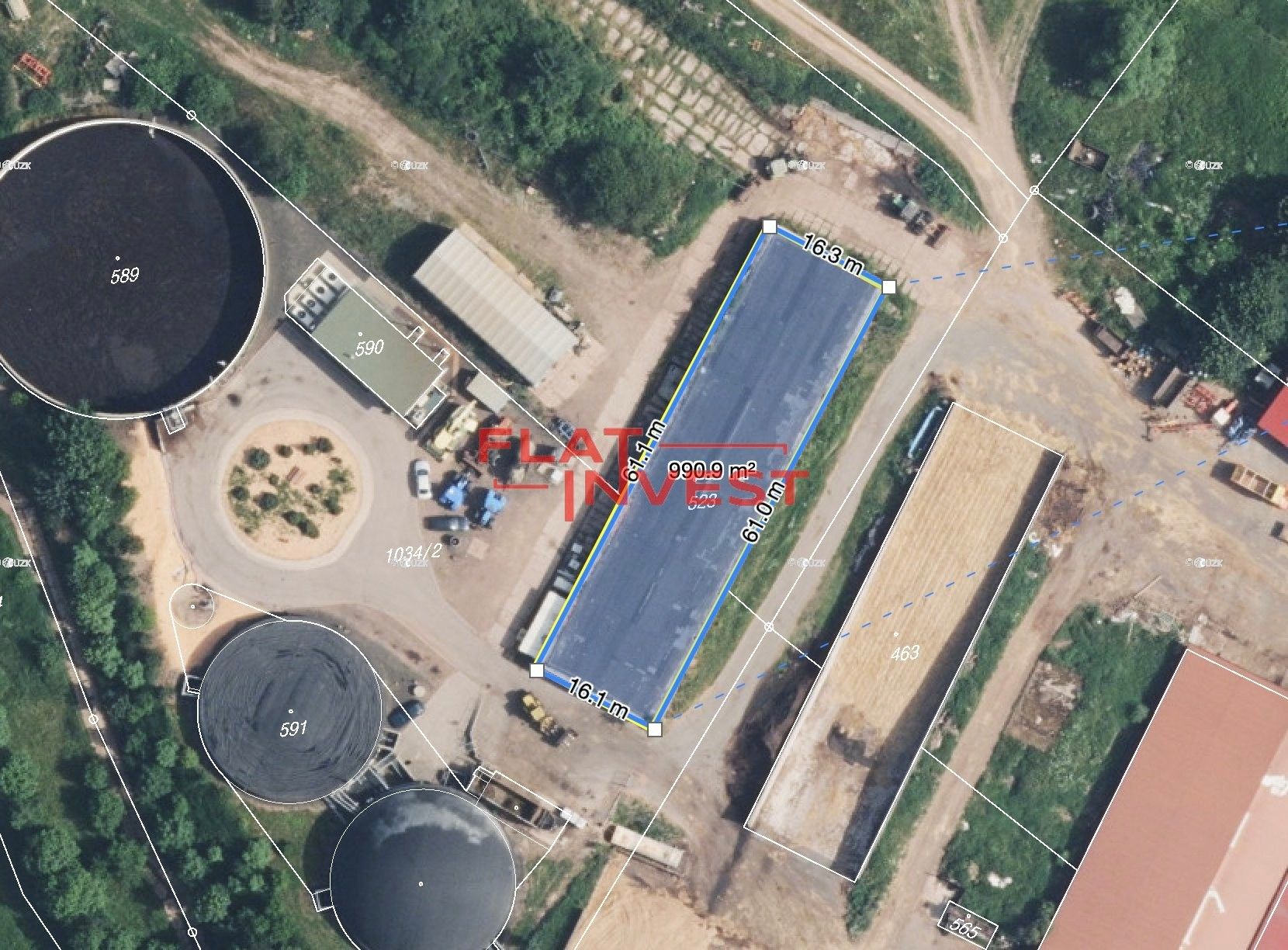 Pronájem výrobní prostory - Heřmánkovice, 990 m²