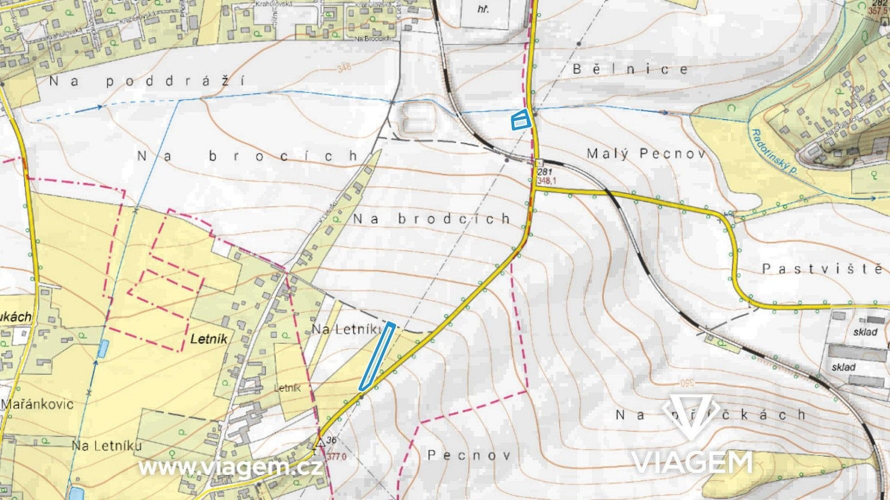 Zemědělský pozemek, 532 m²