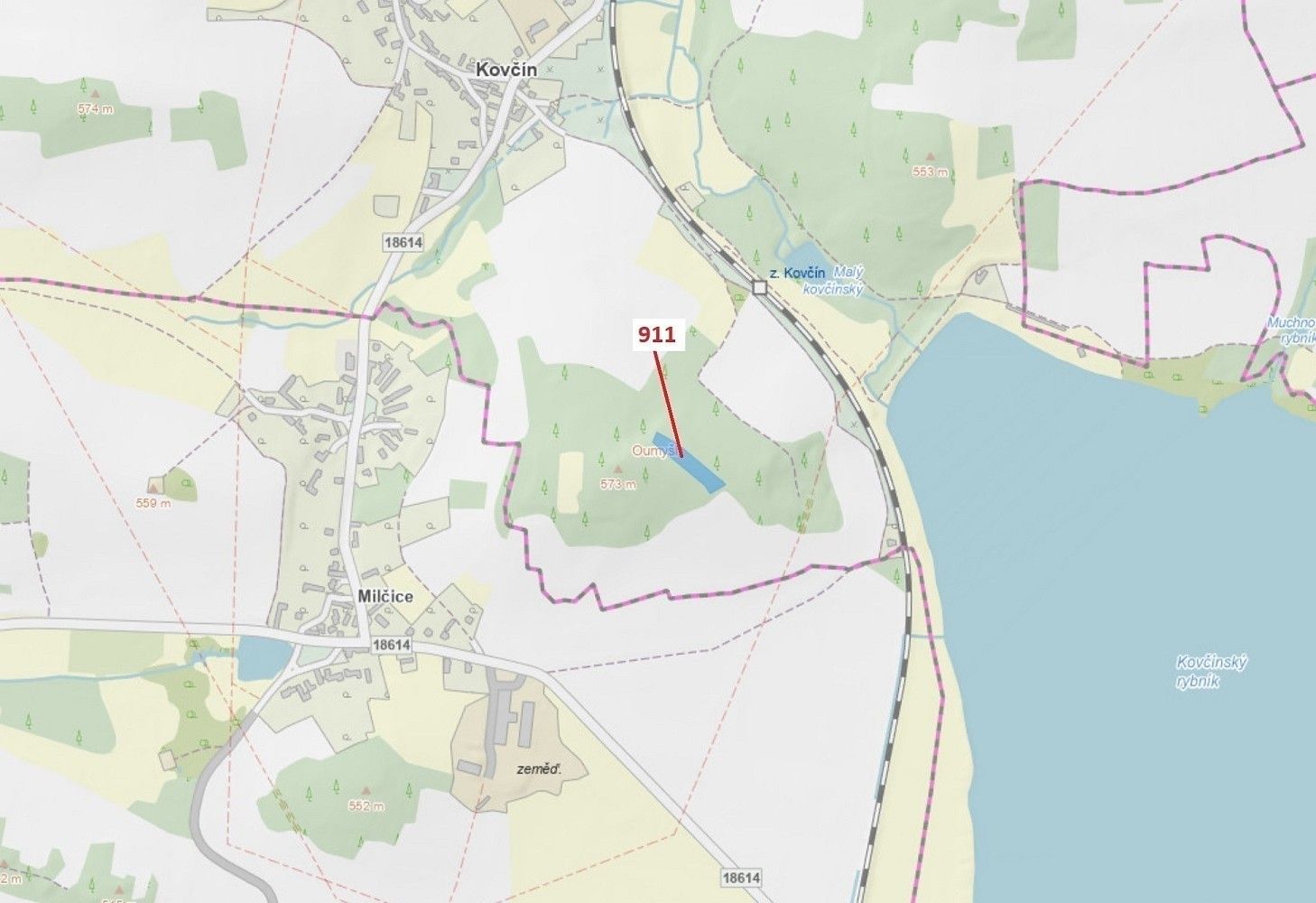 Lesy, Kovčín, okres Klatovy, Plzeňský kraj - 1