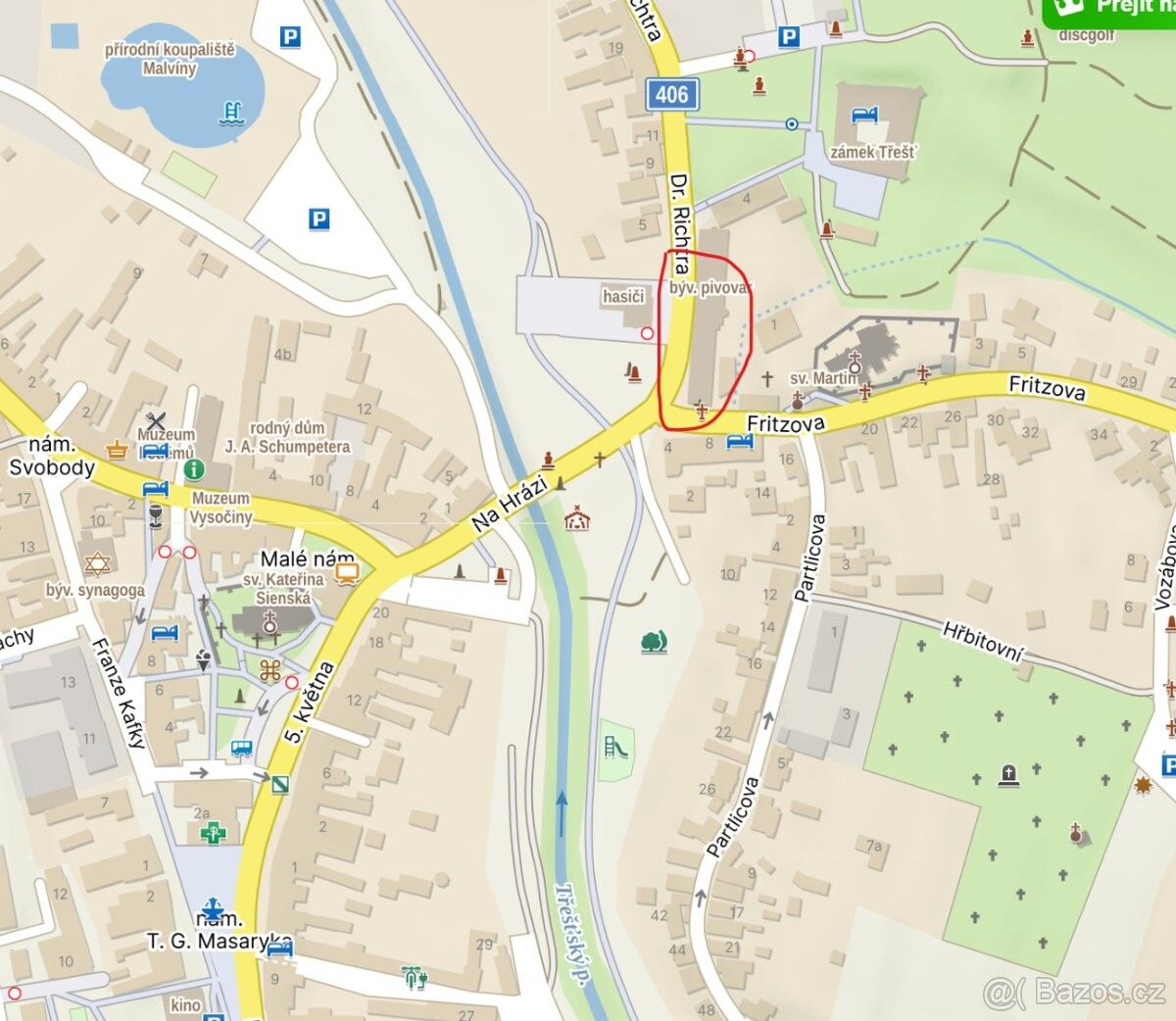 Pronájem obchodní prostory - Třešť, 589 01