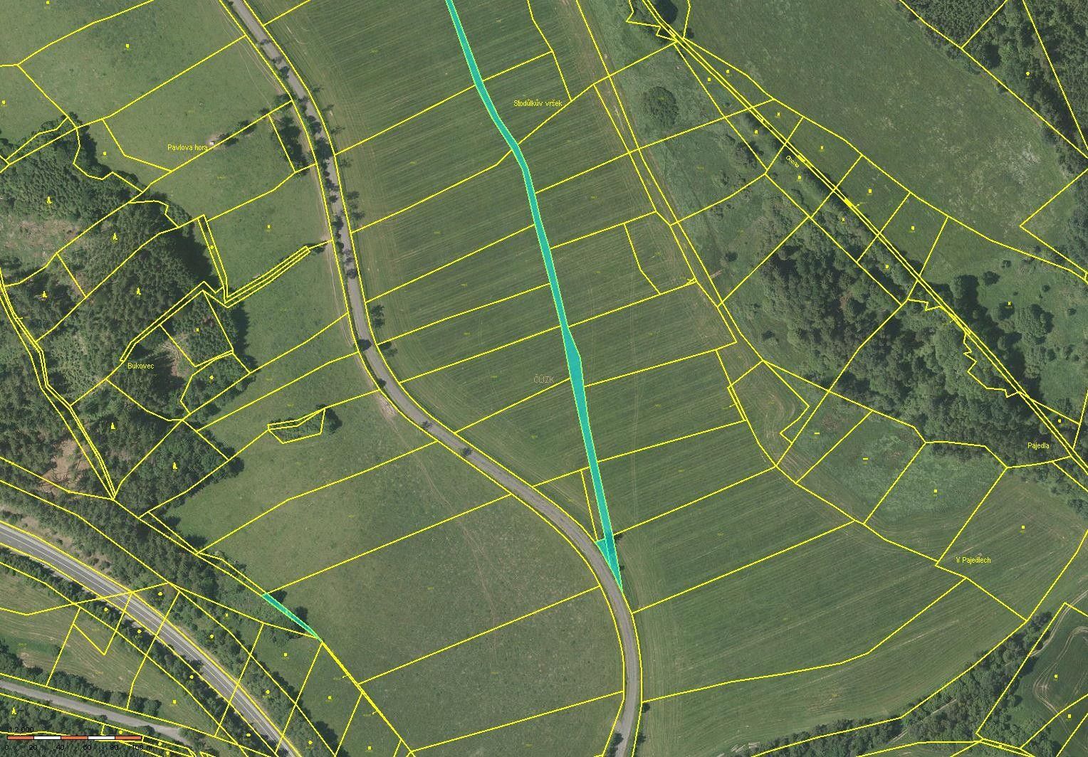 Zemědělské pozemky, Zdebořice, 6 968 m² - 1