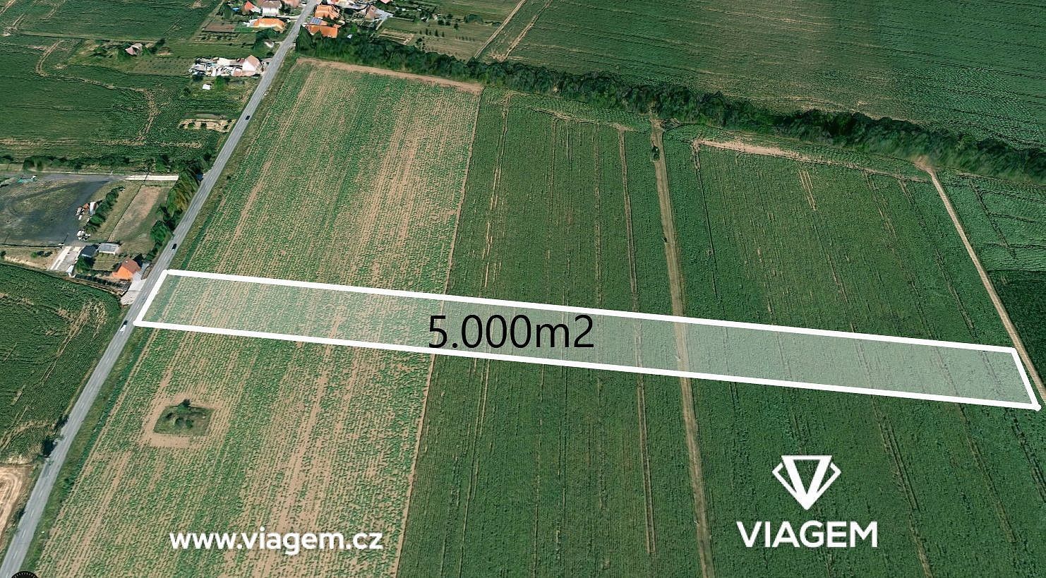 Zemědělský pozemek, 5 000 m²
