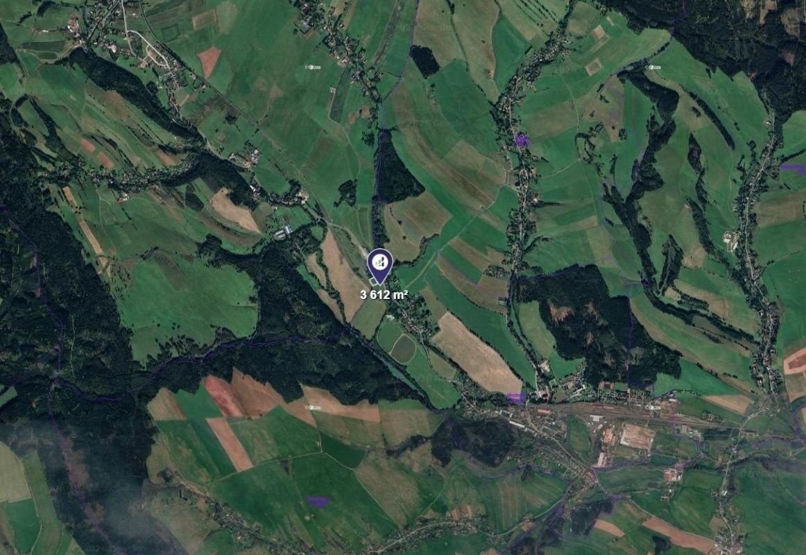 Louky, Meziměstí, 3 612 m² - 2