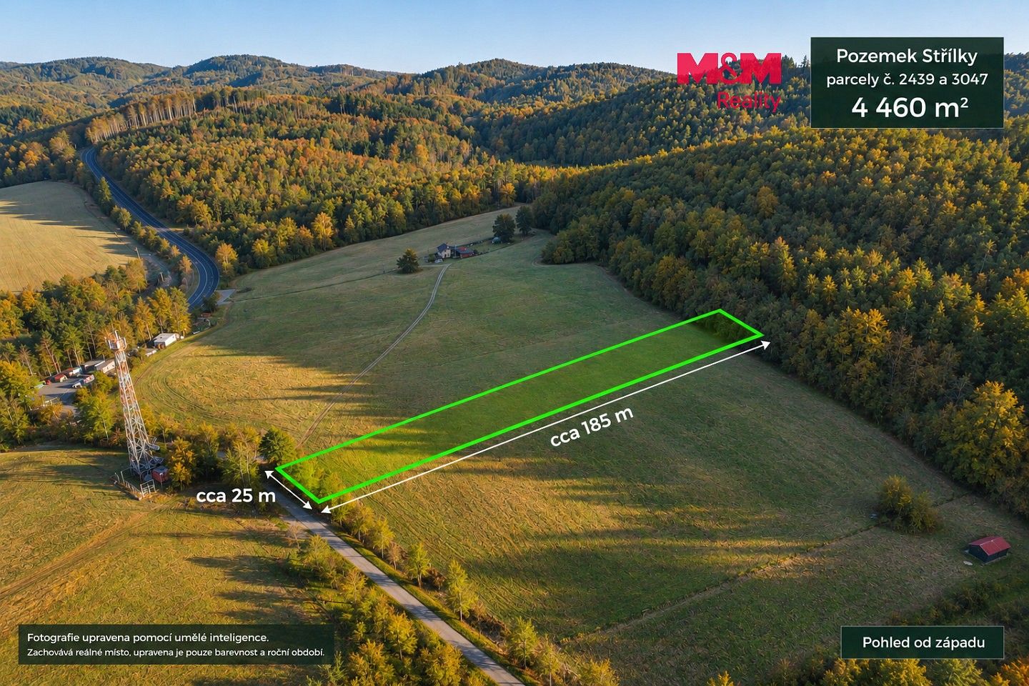 Pozemek pro bydlení, 4 460 m²