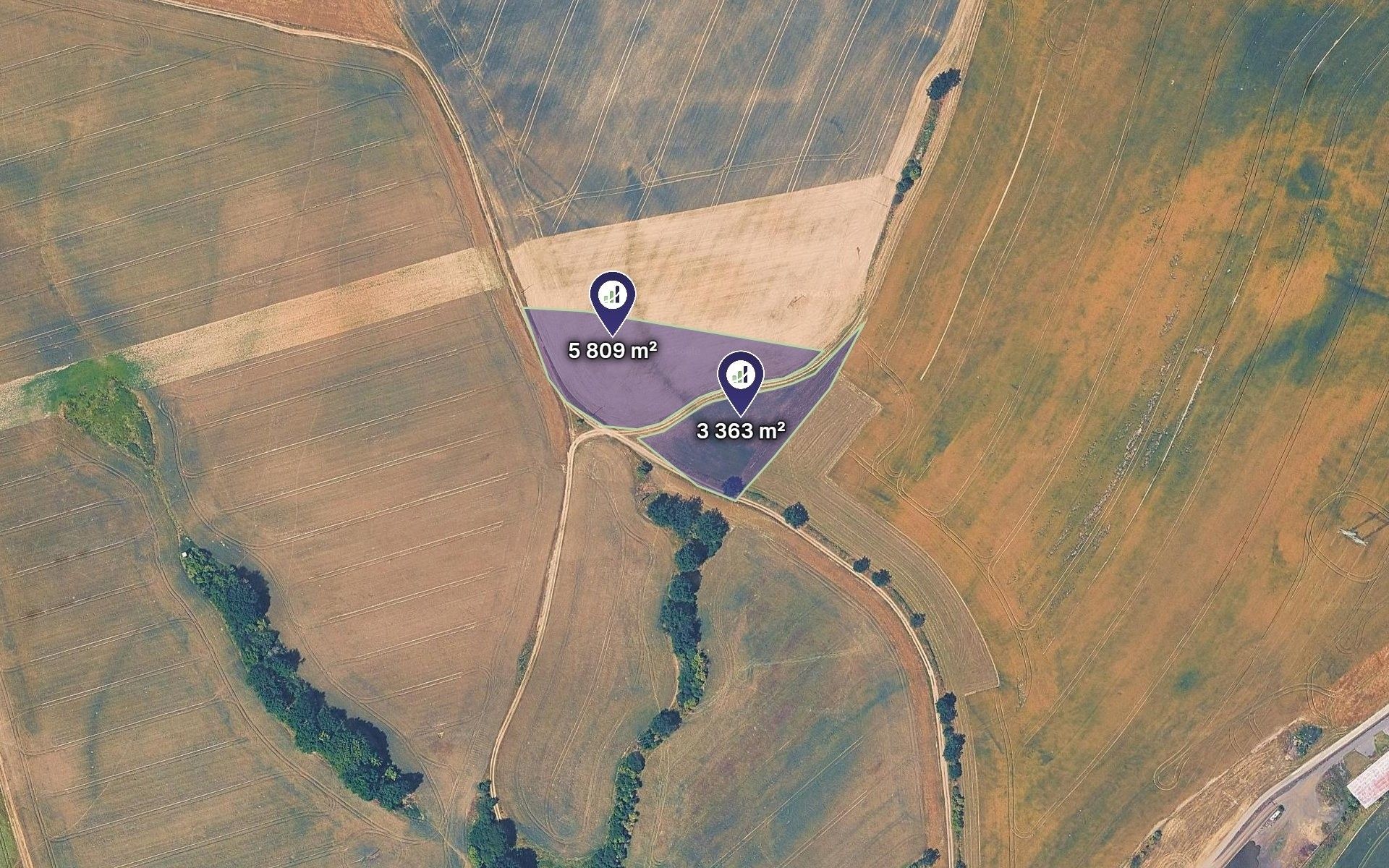 Zemědělský pozemek, 9 172 m²