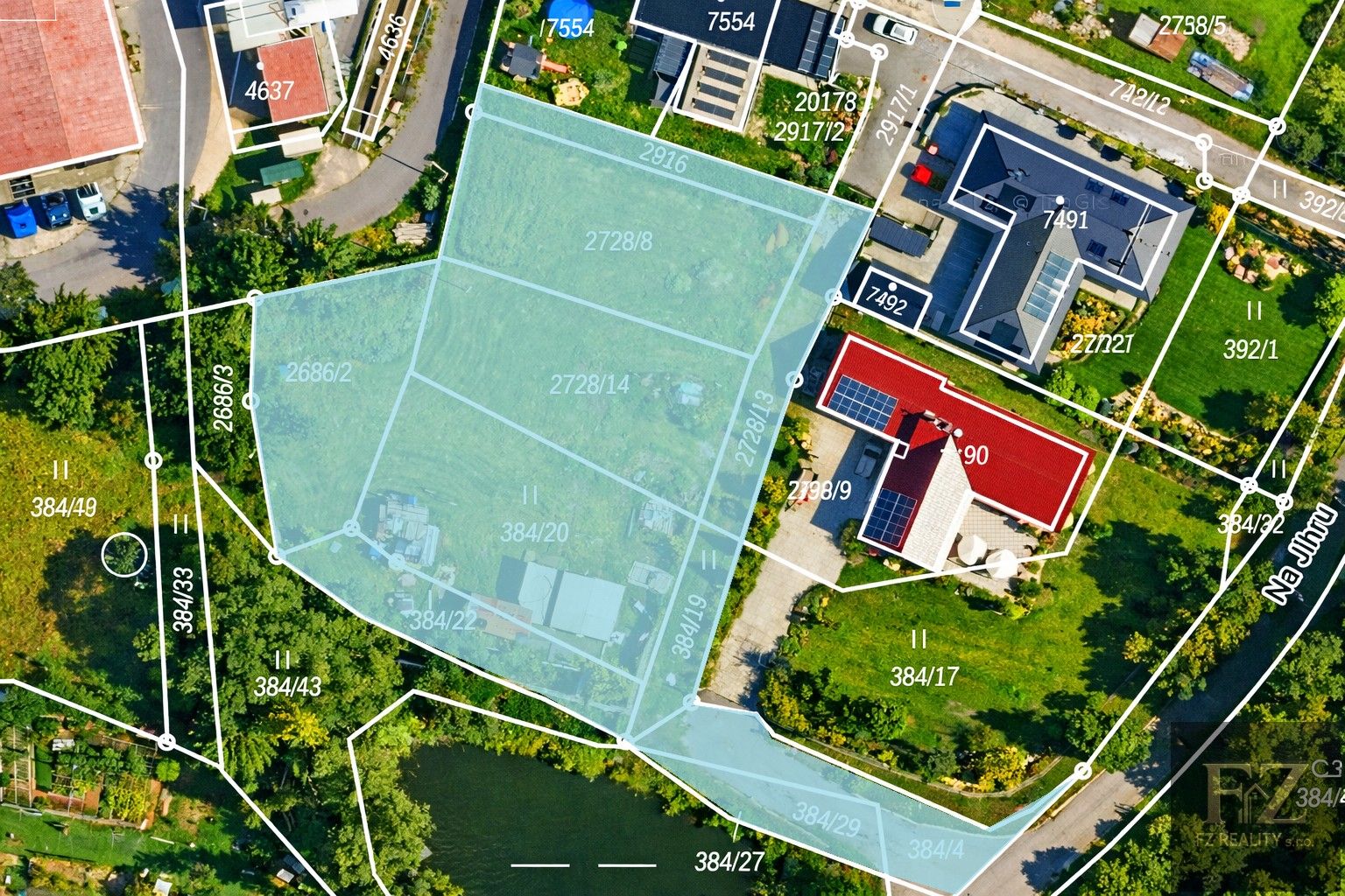 Pozemky pro bydlení, Na Jihru, Písek, 2 m²