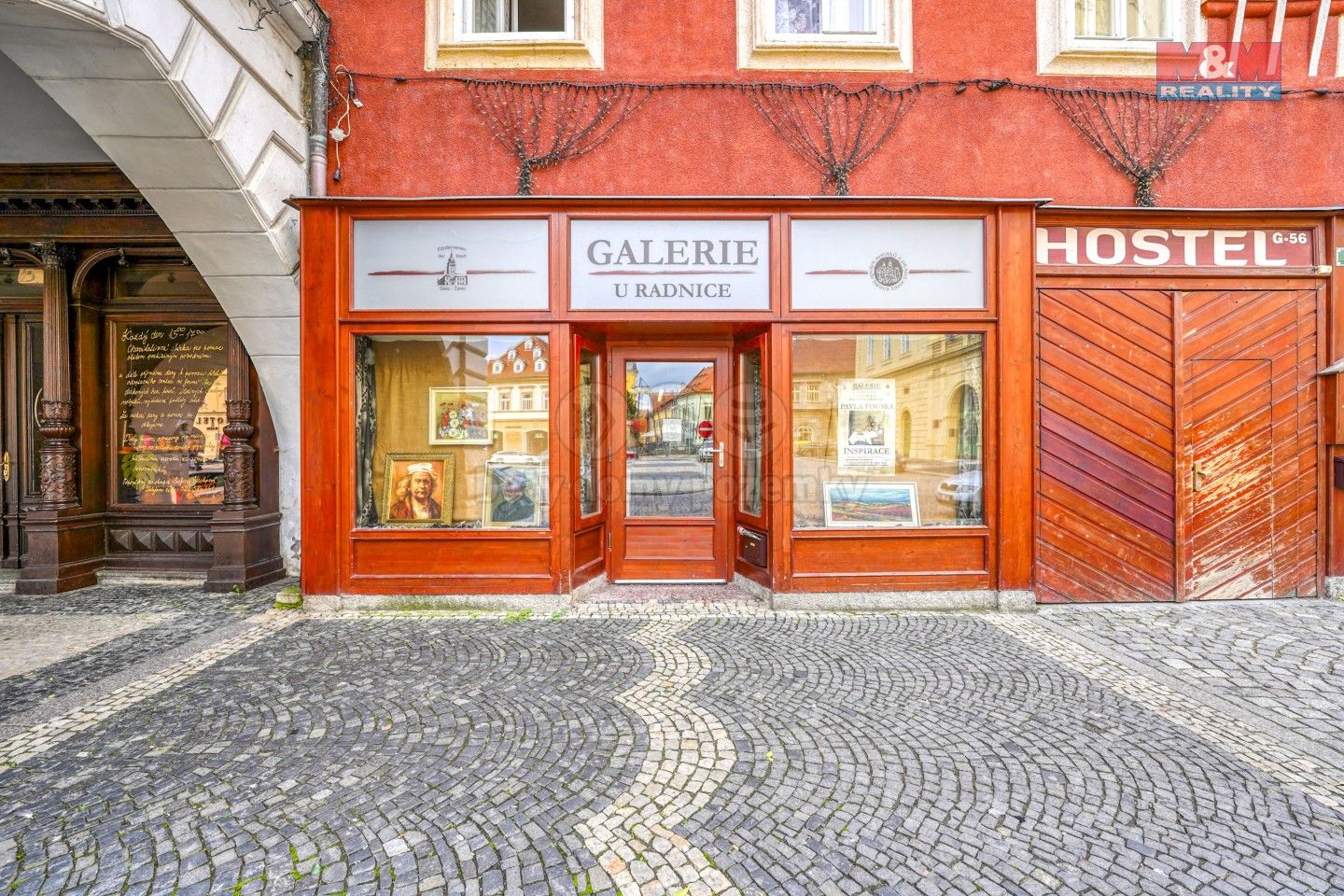 Obchodní prostory, náměstí Svobody, Žatec, 80 m²