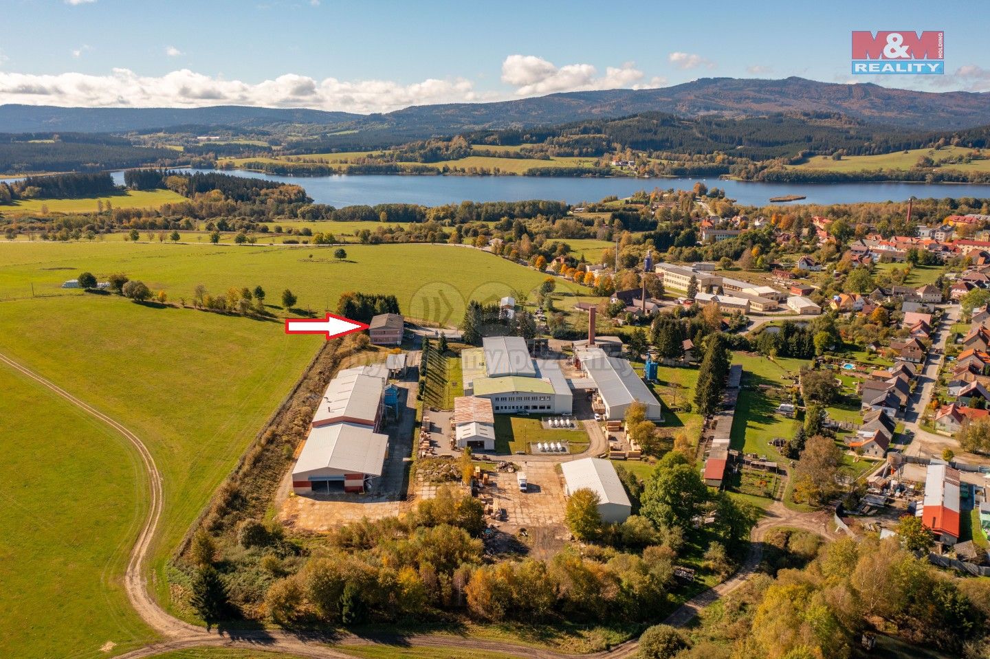 Kanceláře, Palackého, Horní Planá, 623 m²